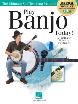 Play Banjo Today! All-in-One Beginner's Pack: Includes Book 1, Book 2, (HL-00293928)