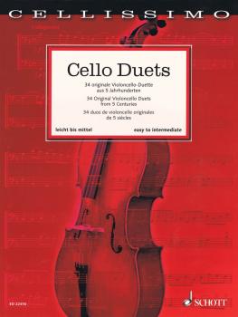 Cello Duets: 34 Original Cello Duets from 5 Centuries 2 Cello Playing  (HL-49046308)
