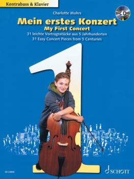 My First Concert: 31 Easy Concert Pieces from 5 Centuries Double Bass  (HL-49046309)