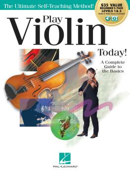 Play Violin Today! Beginner's Pack: Method Books for Levels 1 & 2 Plus (HL-00293933)