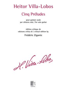 Cinq Préludes for Solo Guitar (Critical Edition) (HL-50565948)