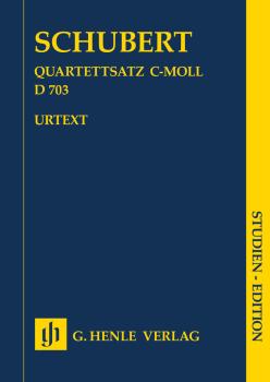 String Quartet Movement (Quartettsatz) in C Minor, D. 703 (Study Score (HL-51487317)