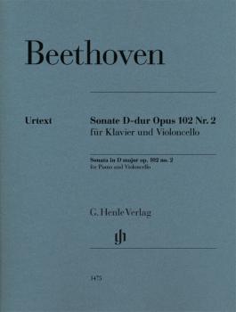 Cello Sonata in D Major Op. 102, No. 2 (Cello and Piano) (HL-51481475)