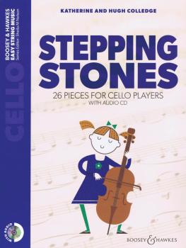 Stepping Stones: 26 Pieces for Cello Players Cello Part Only and Audio (HL-48024576)