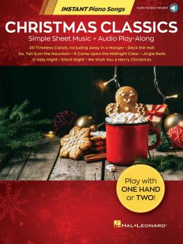 Christmas Classics - Instant Piano Songs: Simple Sheet Music + Audio P (HL-00348326)