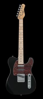 Triple 50 Gloss Black Electric Guitar: Gloss Back Electric Guitar (HL-00347991)