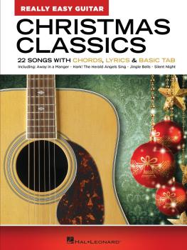Christmas Classics - Really Easy Guitar Series: 22 Songs with Chords,  (HL-00348327)