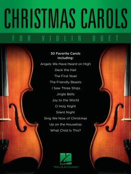 Christmas Carols for Violin Duet (HL-00348320)
