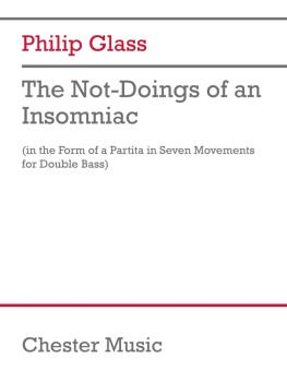 The Not-Doings of an Insomniac: Partita for Double Bass and Poetry Rea (HL-50602262)