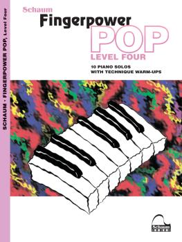 Fingerpower Pop - Level 4: 10 Piano Solos with Technique Warm-Ups (HL-00282867)