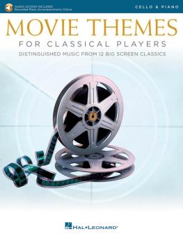 Movie Themes for Classical Players - Cello and Piano (With online audi (HL-00284607)