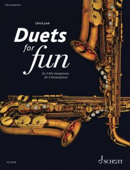 Duets for Fun (for 2 Alto Saxophones Performance Score) (HL-49046496)