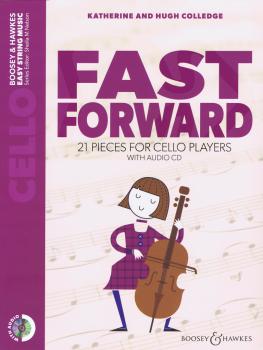 Fast Forward: 21 Pieces for Cello Players Cello Part Only with CD (HL-48024577)