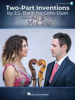 Two Part Inventions by J.S. Bach for Cello Duet (Arranged by Mr. & Mrs (HL-00361600)
