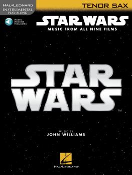 Star Wars - Instrumental Play-Along for Tenor Sax: Music from All Nine (HL-00350905)
