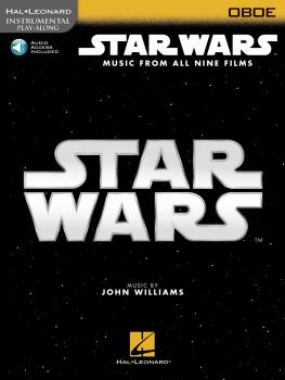 Star Wars - Instrumental Play-Along for Oboe: Music from All Nine Film (HL-00350913)