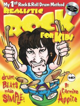 Realistic Rock for Kids: My 1st Rock & Roll Drum Method Drum Beats Mad (HL-00364360)