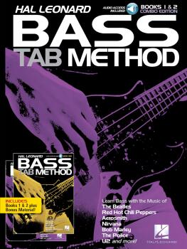 Hal Leonard Bass Tab Method: Combo Edition of Books 1 & 2 with Online  (HL-00368645)