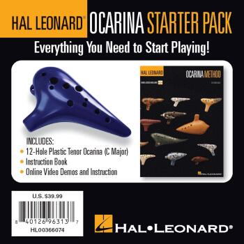 Hal Leonard Ocarina Starter Pack: Everything You Need to Start Playing (HL-00366074)