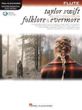 Taylor Swift - Selections from Folklore & Evermore: Flute Play-Along B (HL-00364060)