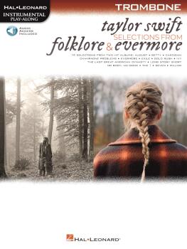 Taylor Swift - Selections from Folklore & Evermore: Trombone Play-Alon (HL-00364066)