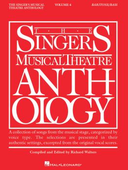 Singer's Musical Theatre Anthology - Volume 4: Baritone/Bass Book Only (HL-00000396)
