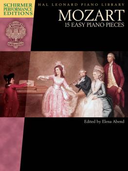Mozart - 15 Easy Piano Pieces: Schirmer Performance Editions Book Only (HL-00297088)