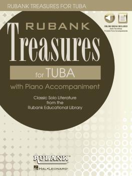 Rubank Treasures for Tuba: Book with Online Audio stream or download (HL-00196892)