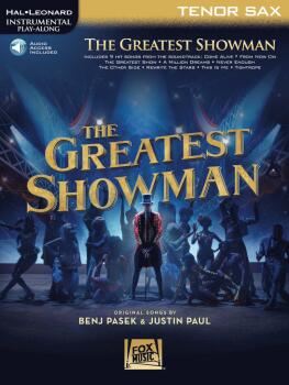 The Greatest Showman: Instrumental Play-Along Series for Tenor Sax (HL-00277392)