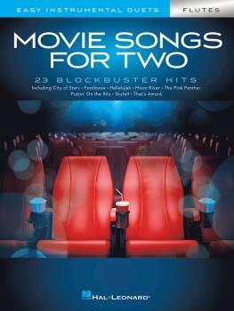 Movie Songs for Two Flutes: Easy Instrumental Duets (HL-00284651)