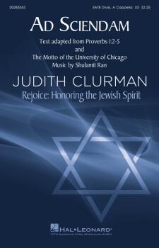 Ad Sciendam: Judith Clurman - Rejoice: Honoring the Jewish Spirit Seri (HL-00285543)