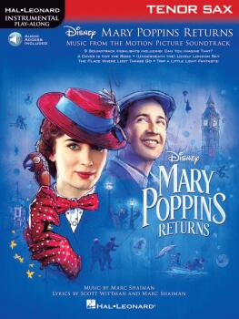 Mary Poppins Returns for Tenor Sax: Instrumental Play-Along® Series (HL-00288951)
