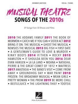 Musical Theatre Songs of the 2010s: Women's Edition: 37 Songs from 33  (HL-00299924)