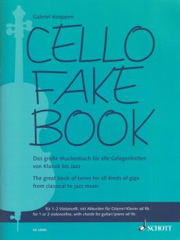 Cello Fake Book: 1-2 Cellos with Chords for Guitar/Piano Ad Lib (HL-49046302)