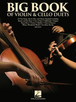 Big Book of Violin & Cello Duets: Score with Separate Pull-Out Parts (HL-00368212)