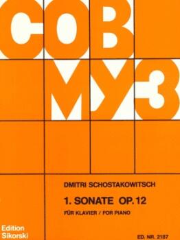 Sonata No. 1, Op. 12 (VAAP Edition) (Piano Solo) (HL-50489221)