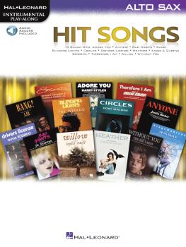 Hit Songs (Alto Sax Play-Along) (HL-00374357)