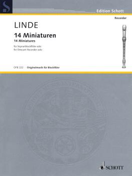 14 Miniatures (Descant Recorder Solo) (HL-49044429)