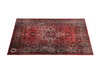 Vintage Persian Style Stage Mat: Original Red 4.26' X 3' (HL-00428629)