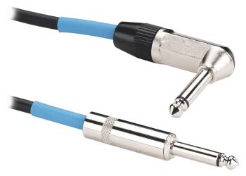 Tourtek Instrument Cables: 3-Foot Instrument Cable with 1 Right Angle  (SA-00140157)