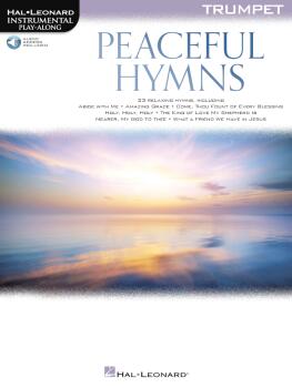 Peaceful Hymns for Trumpet: Instrumental Play-Along (HL-00366479)