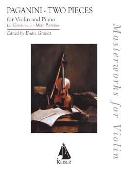 Two Pieces: La Campanella and Moto Perpetu: Masterworks for Violin Ser (HL-00370318)