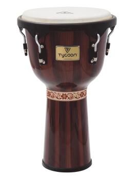 Artist Series Hand-Painted Brown Finish Djembe (12 inch.) (TY-00755155)
