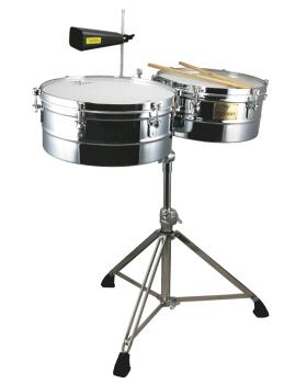 14 inch. & 15 inch. Chrome Shell Timbales (TY-00755201)