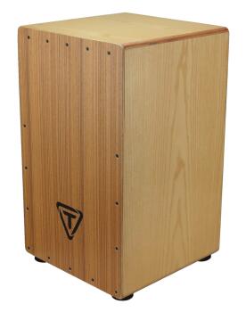 29 Series American Ash Wood Box Cajon with Zebrano Front Plate (TY-00755229)