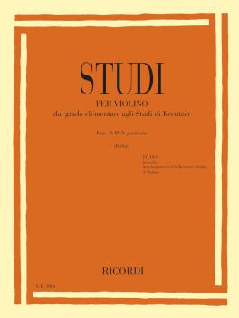 Studies for Violin - Fasc II: IV-V Positions (from Elementary to Kreut (HL-50605243)