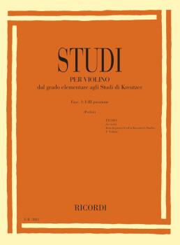 Studies for Violin Fasc I: I-III Positions (from Elementary to Kreutze (HL-50605244)