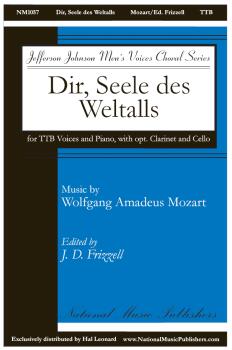 Dir, Seele Des Weltalls: TTB w/piano, Bb clarinet & cello (HL-00338838)