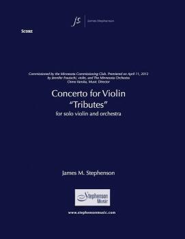 Concerto for Violin (Tributes): Violin and Orchestra - Piano Reduction (HL-00349718)