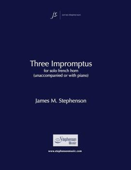 Three Impromptus (for French Horn, unaccompanied) (HL-00349961)